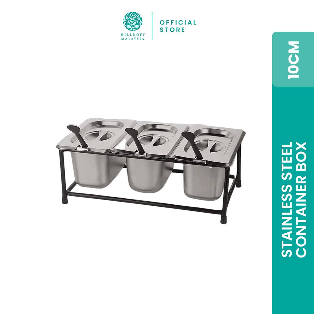 Stainless Steel Container Box 10cm
