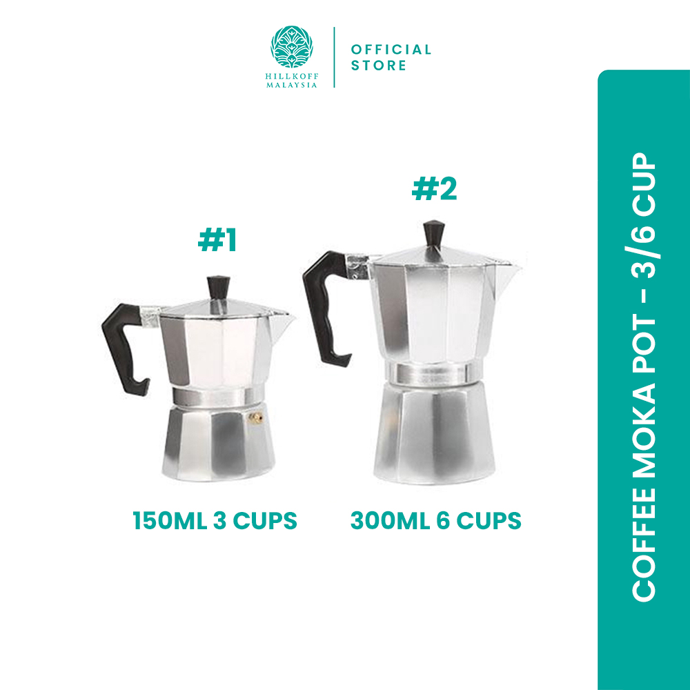 Coffee Moka Pot 3/6 Cup