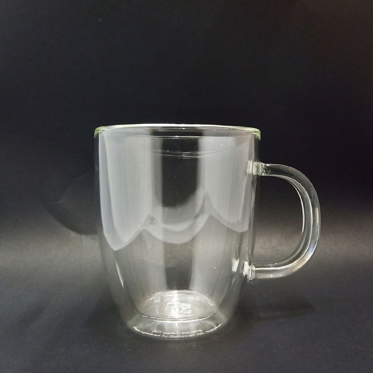 350ml double wall cup with handle