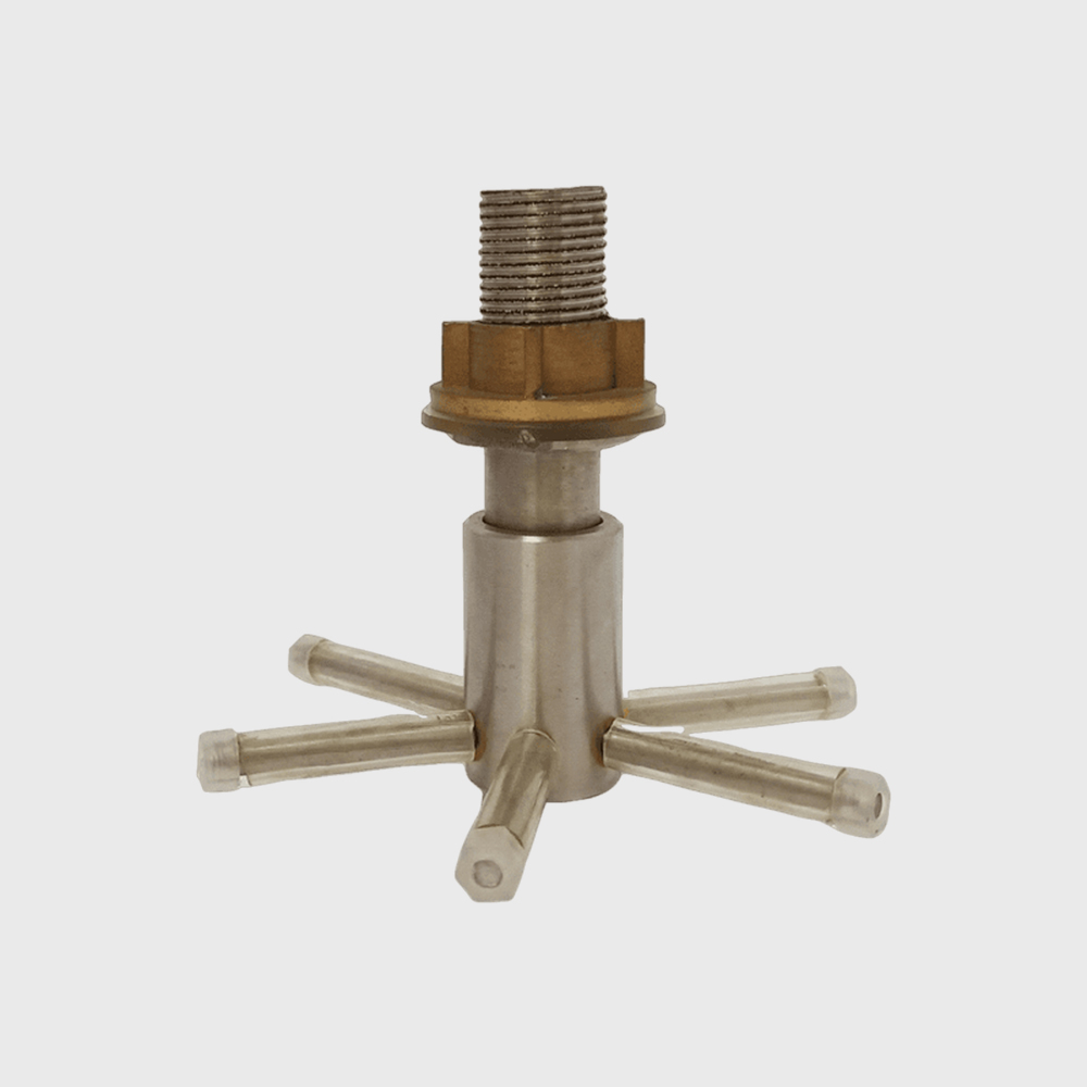 Stainless steel washer - cleaning riser