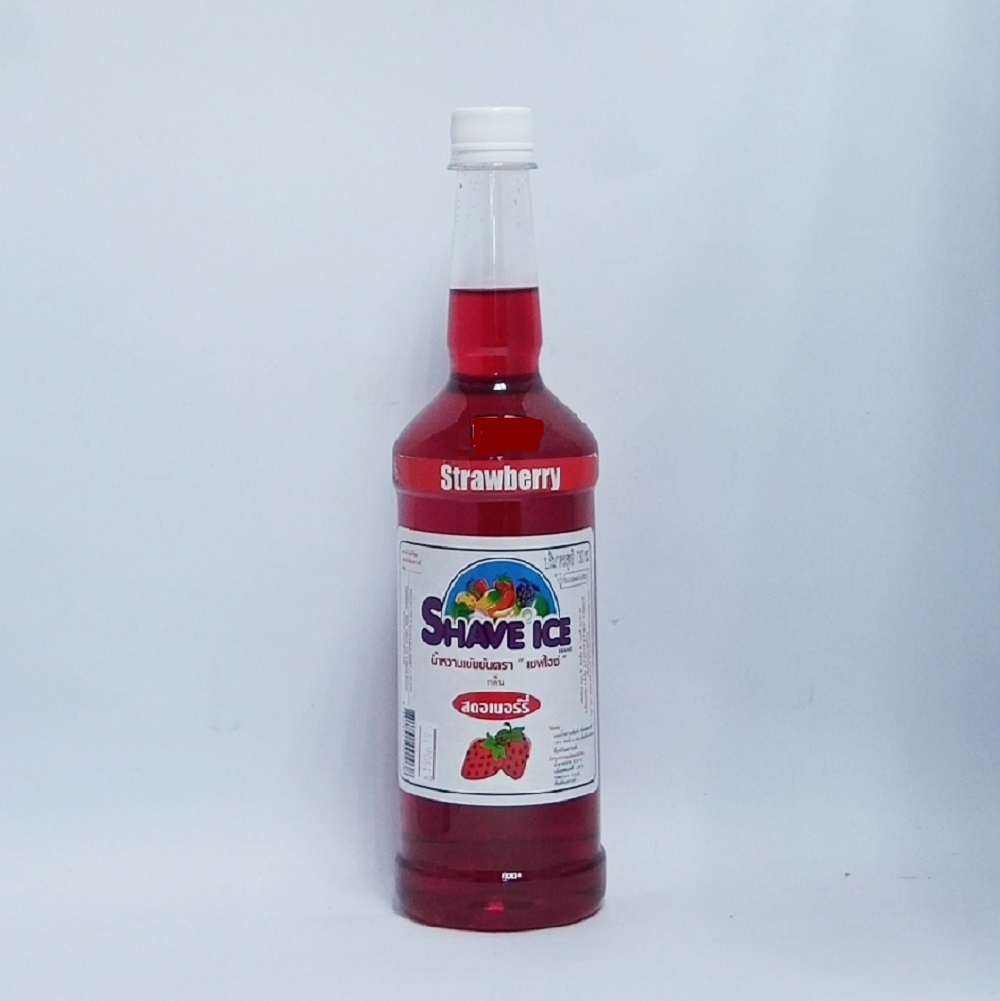 Shave Ice Syrup Strawberry